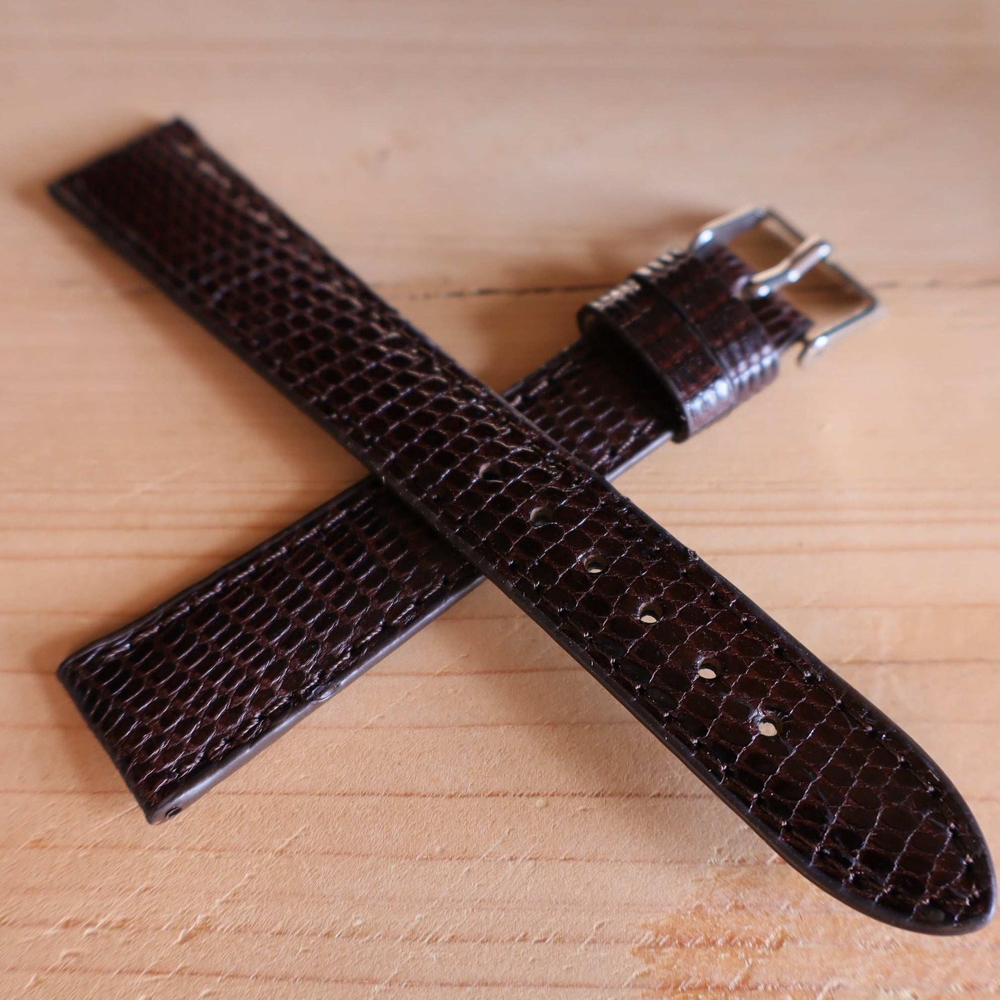 Horlogeband hagedissenleder Ashford & Rye