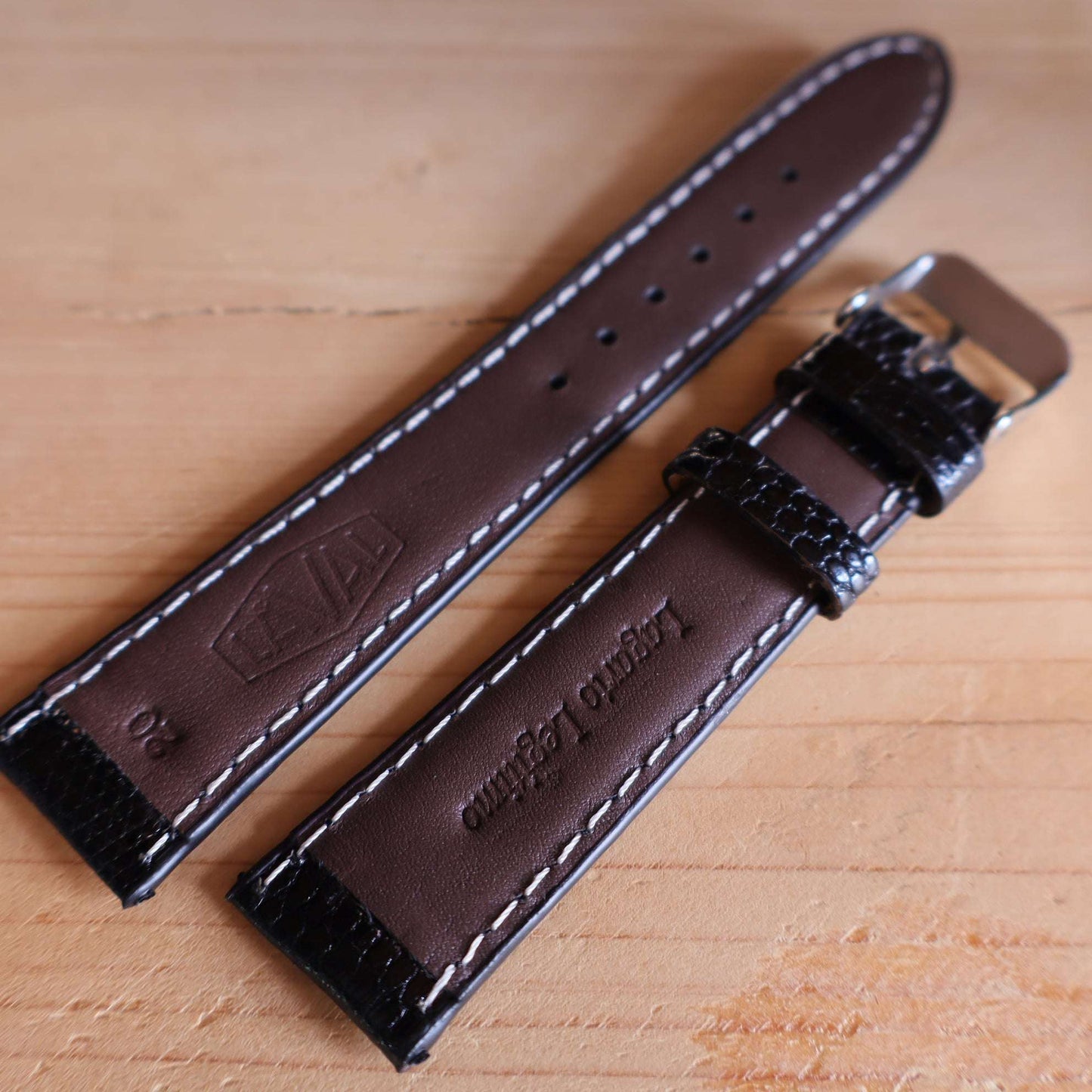 Horlogeband hagedissenleder Ashford & Rye