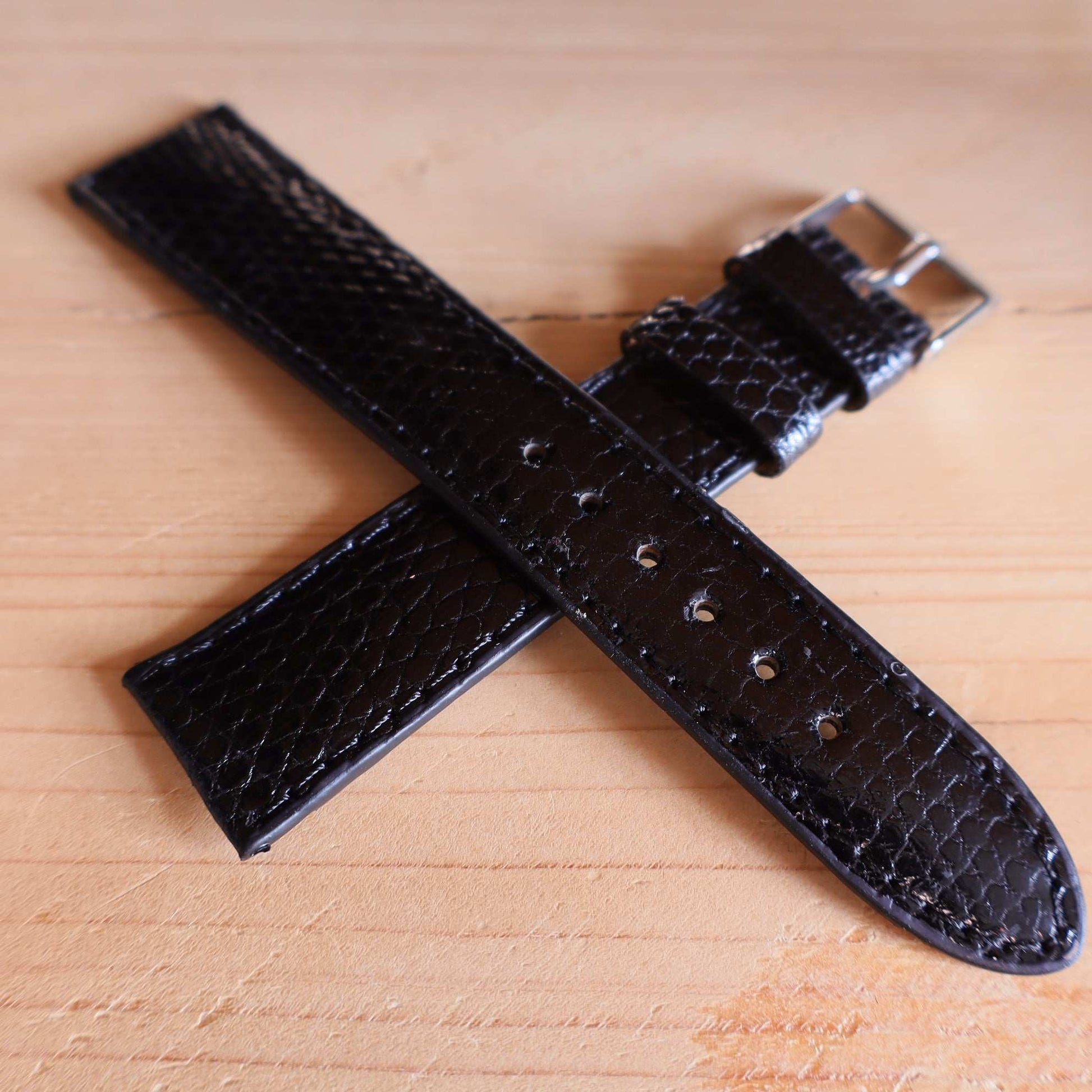 Horlogeband hagedissenleder Ashford & Rye