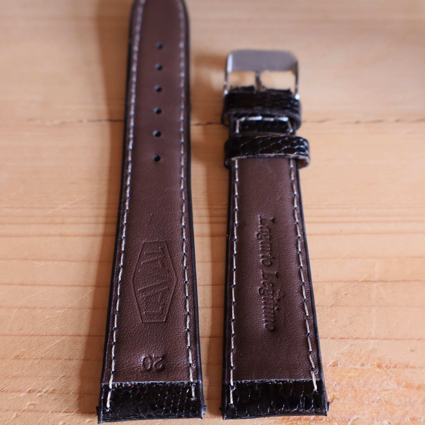 Horlogeband hagedissenleder Ashford & Rye