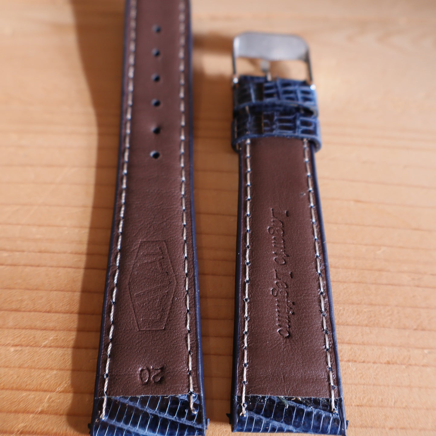 Horlogeband hagedissenleder Ashford & Rye