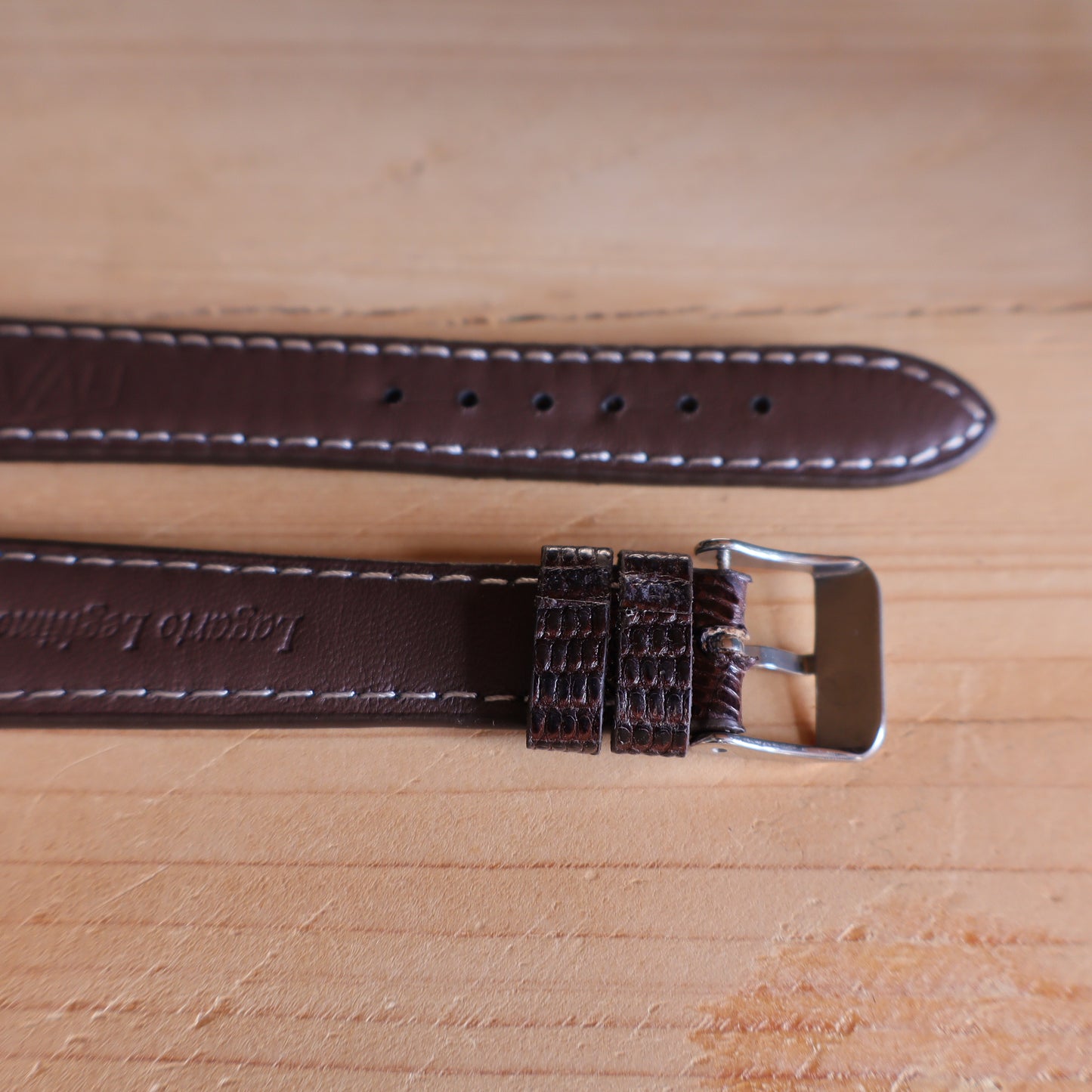 Horlogeband hagedissenleder Ashford & Rye