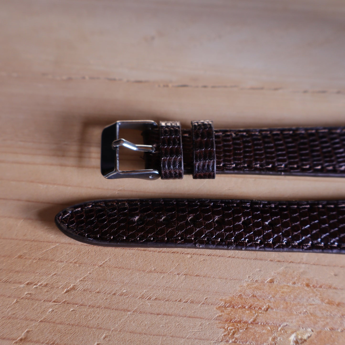 Horlogeband hagedissenleder Ashford & Rye