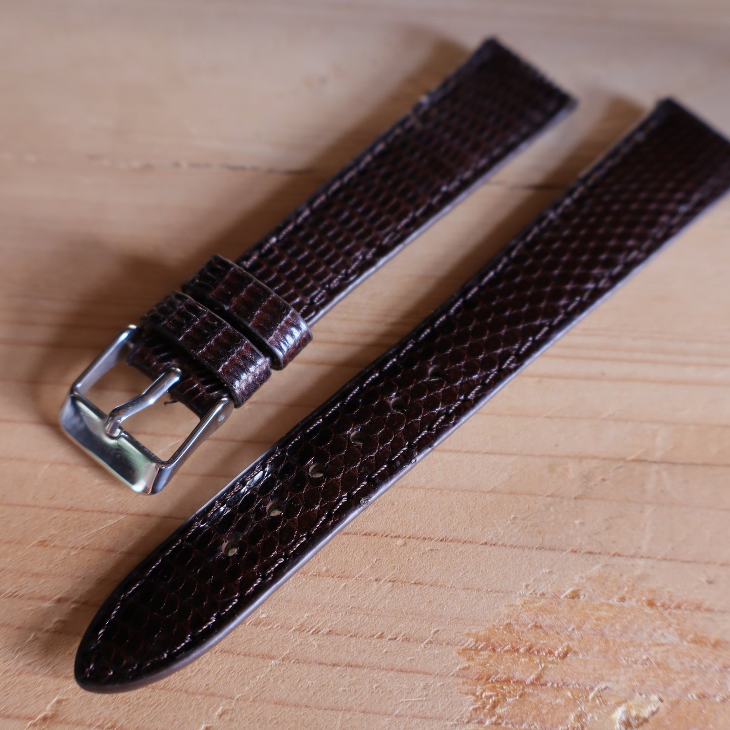 Horlogeband hagedissenleder Ashford & Rye