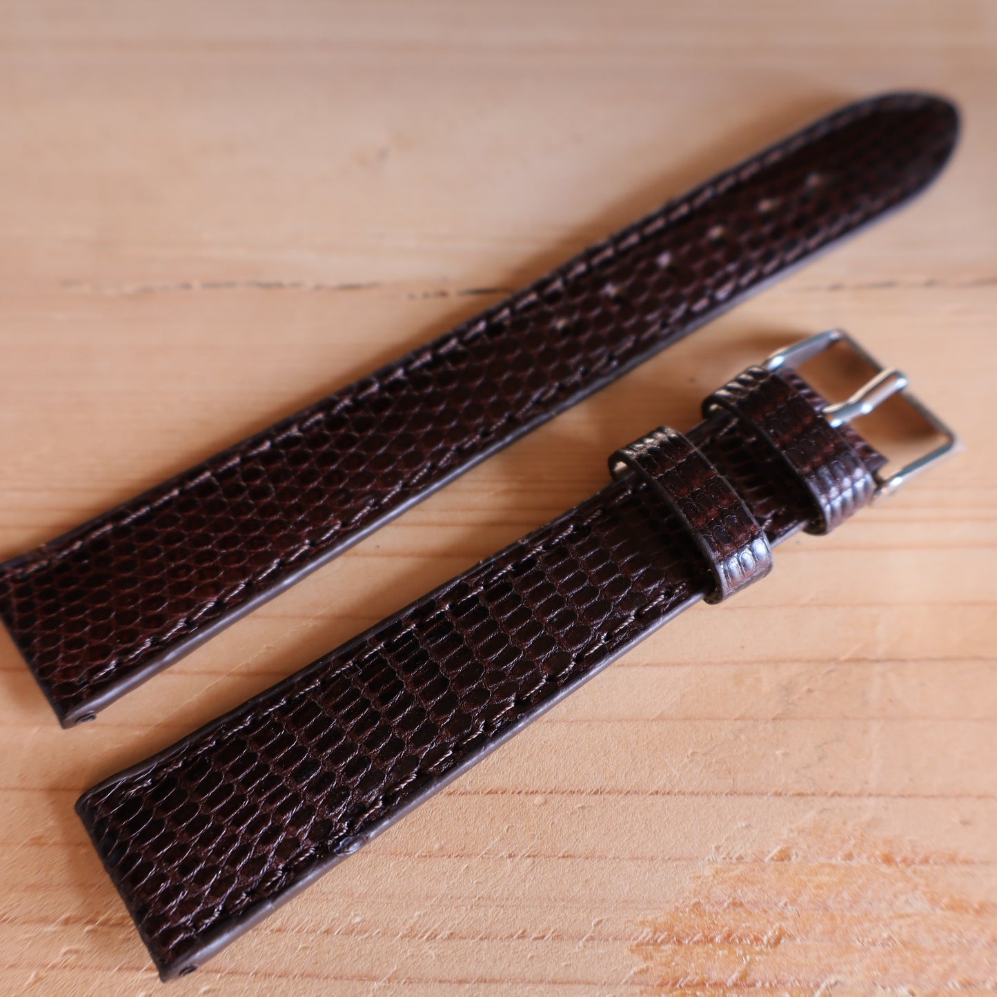 Horlogeband hagedissenleder Ashford & Rye