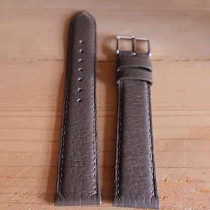 Horlogeband kalfsleder Ashford & Rye - Deep Taupe