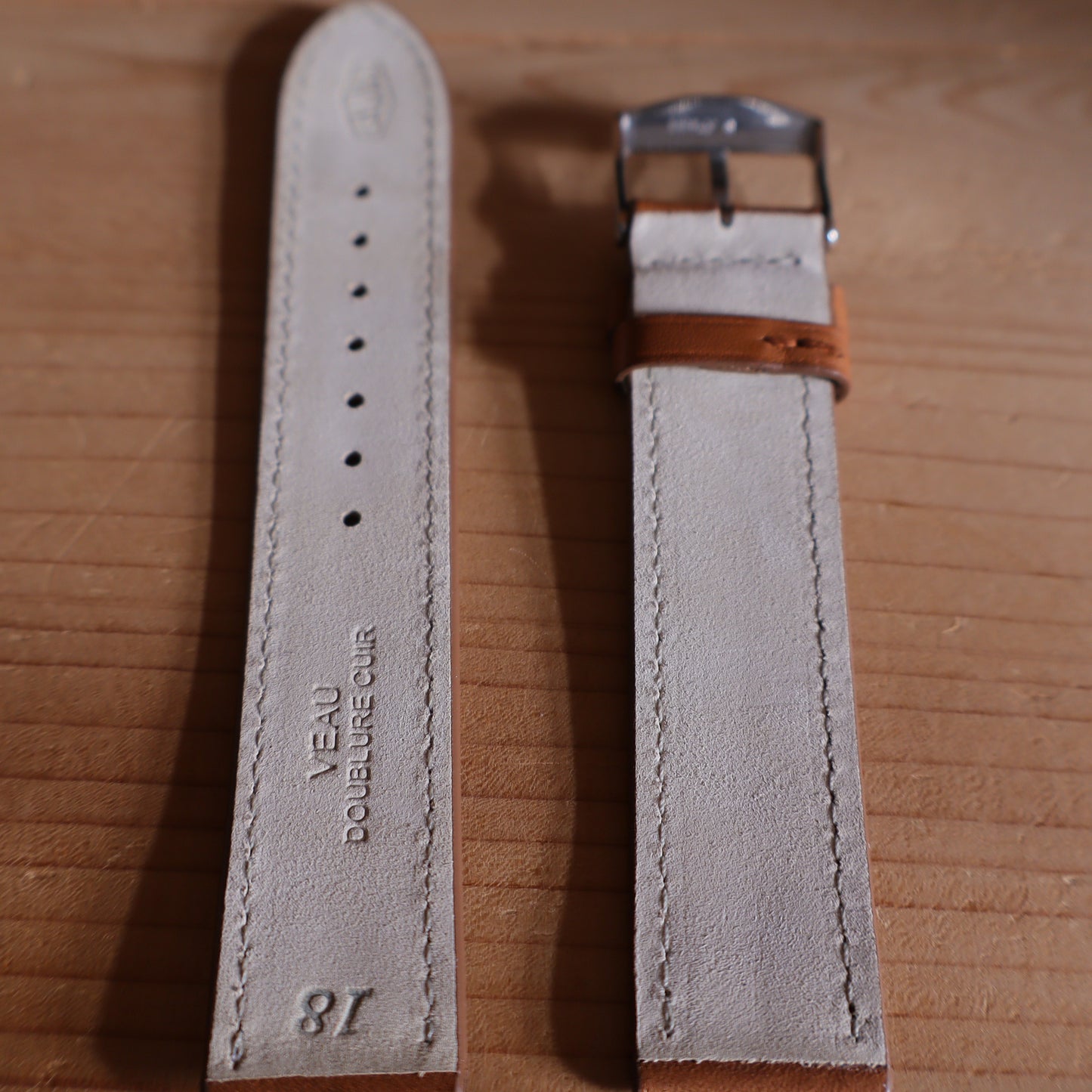 Horlogeband kalfsleder Ashford & Rye