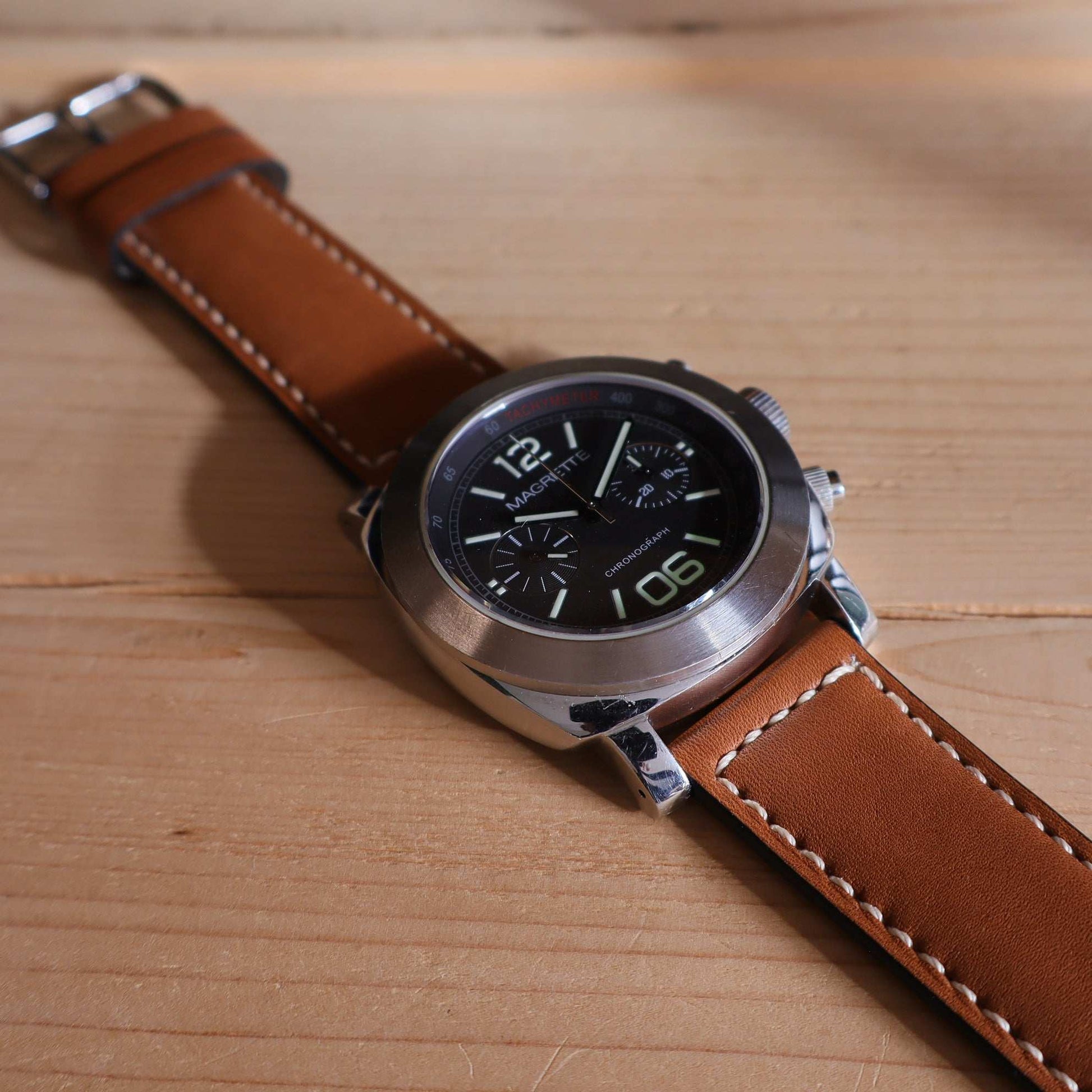 Horlogeband koeienleder Ashford & Rye