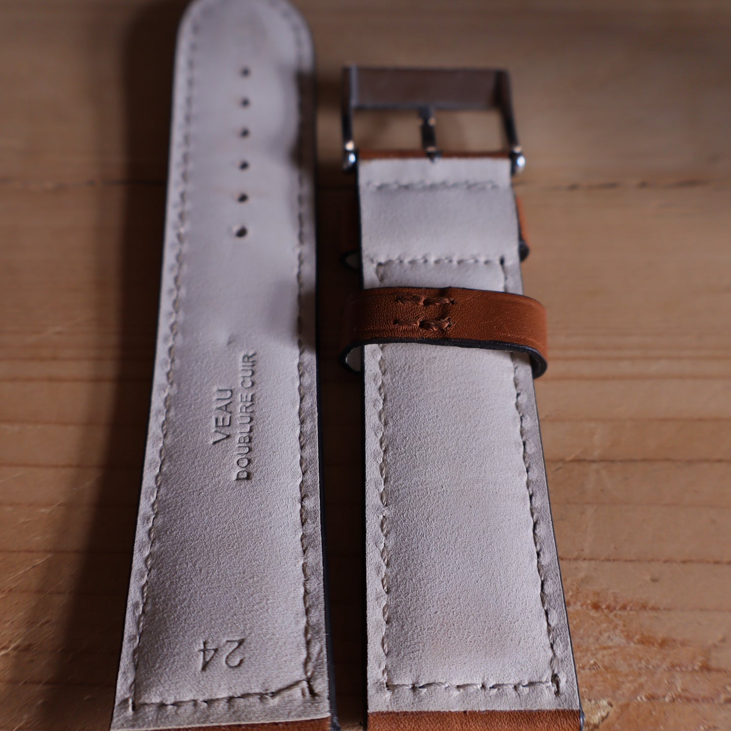 Horlogeband koeienleder Ashford & Rye