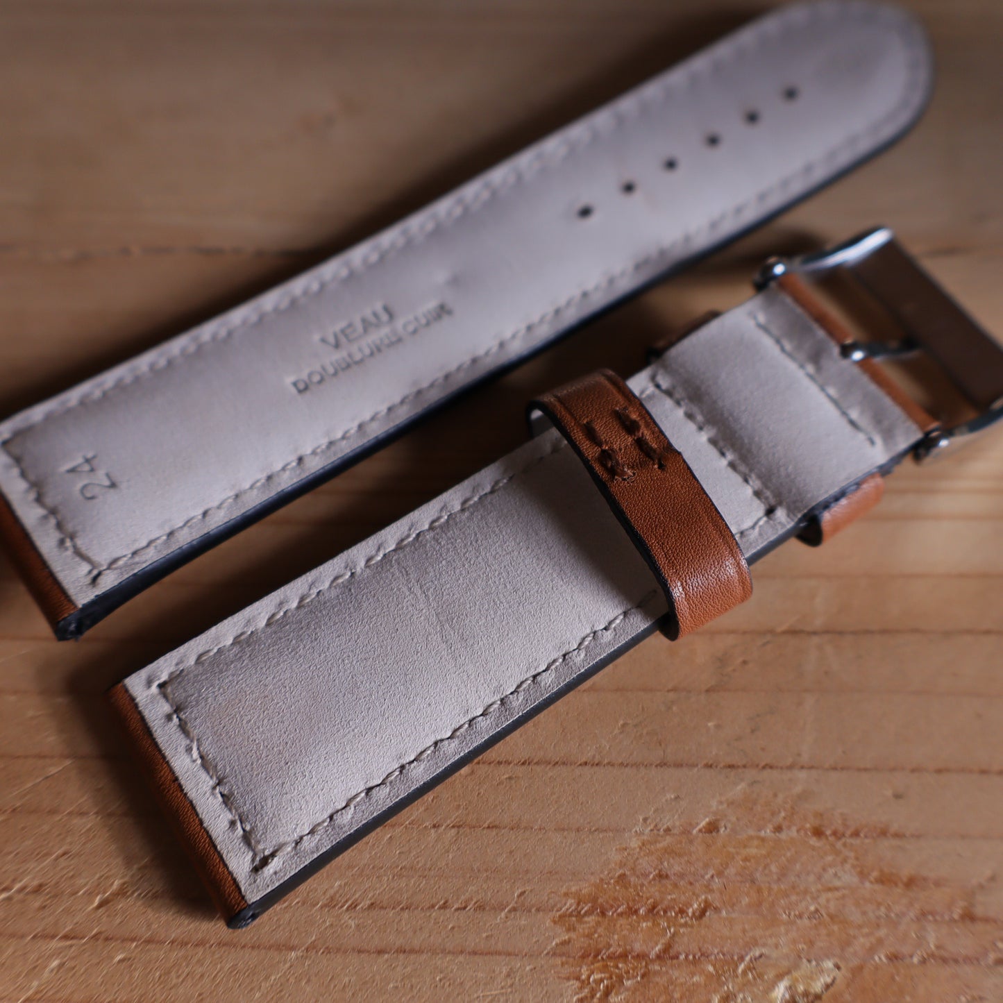 Horlogeband koeienleder Ashford & Rye