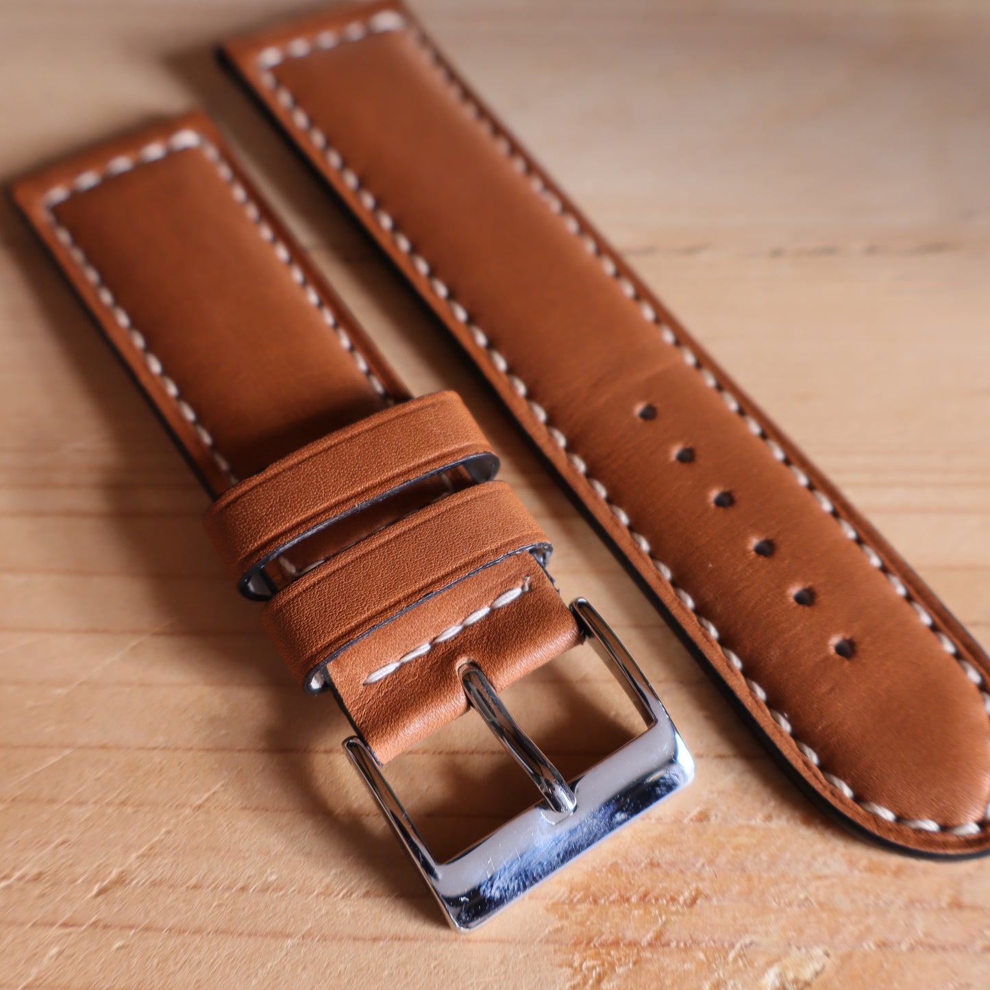 Horlogeband koeienleder Ashford & Rye