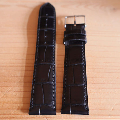 Horlogeband krokleder Ashford & Rye