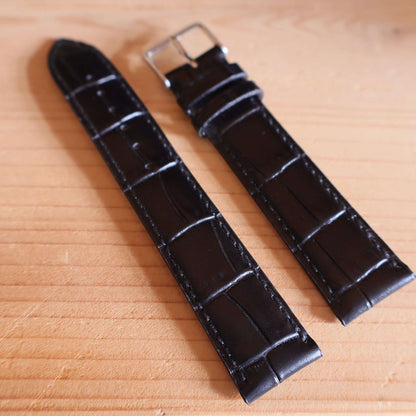 Horlogeband krokleder Ashford & Rye