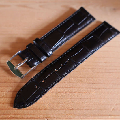 Horlogeband krokleder Ashford & Rye