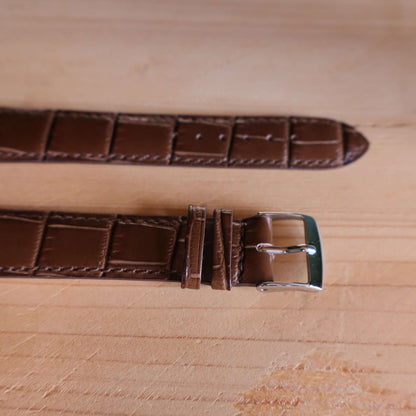 Horlogeband krokleder Ashford & Rye