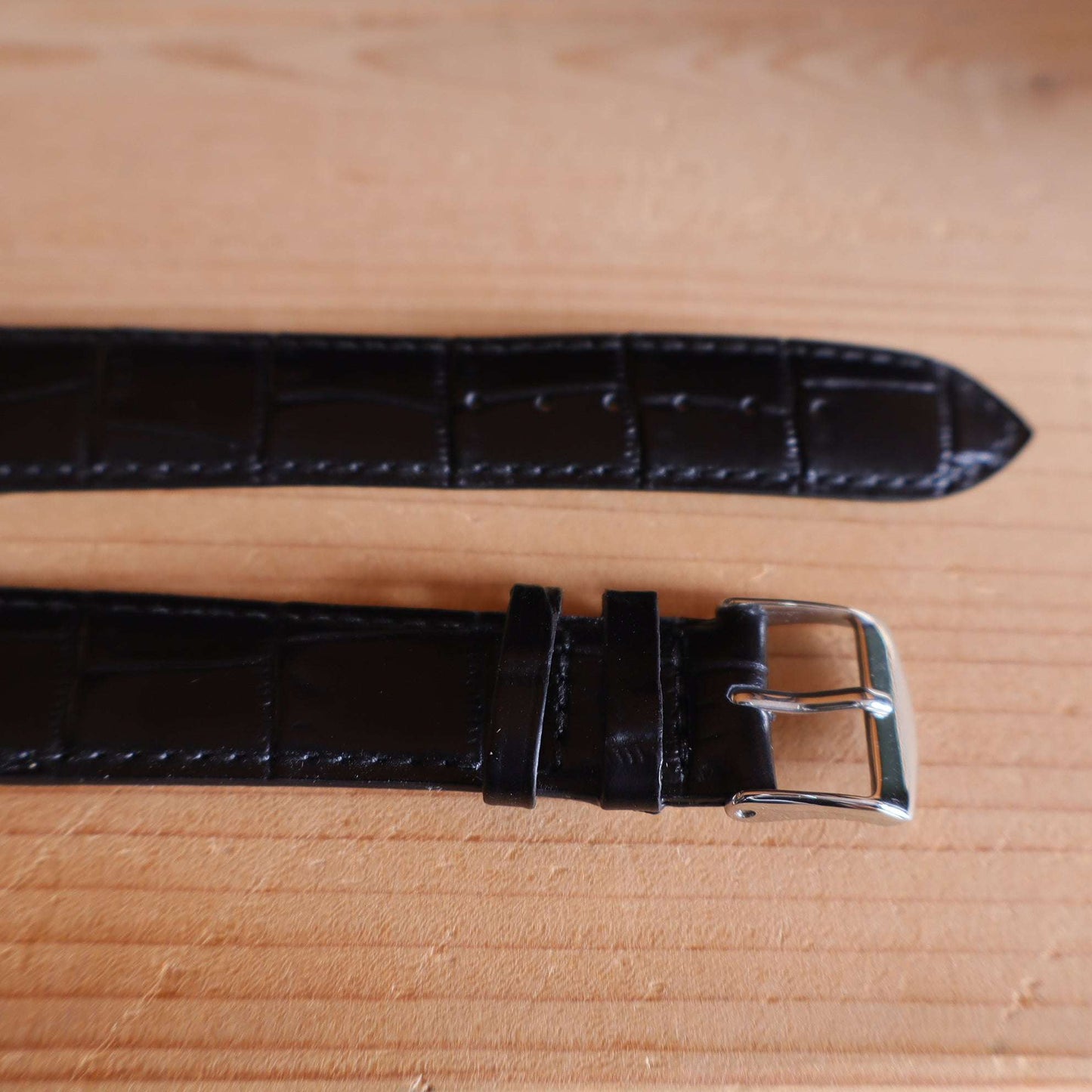 Horlogeband krokleder Ashford & Rye