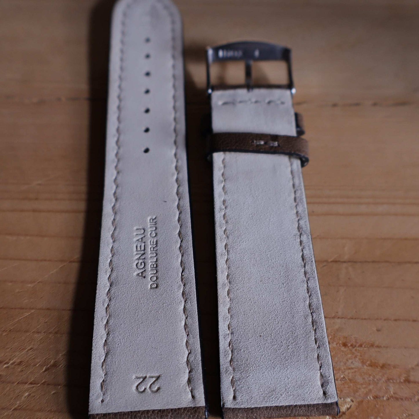 Horlogeband lamsleder Ashford & Rye