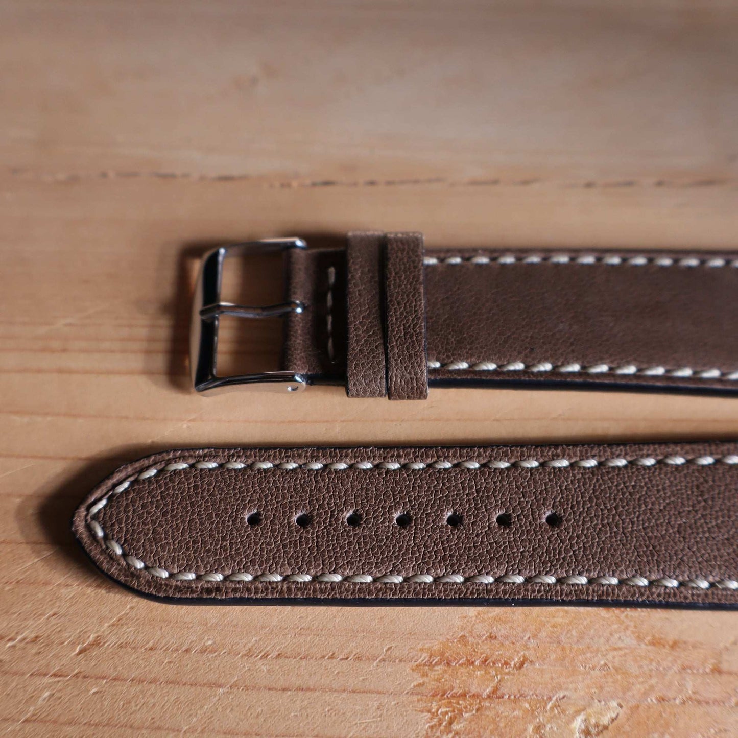 Horlogeband lamsleder Ashford & Rye