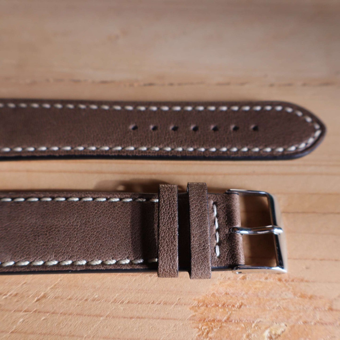 Horlogeband lamsleder Ashford & Rye