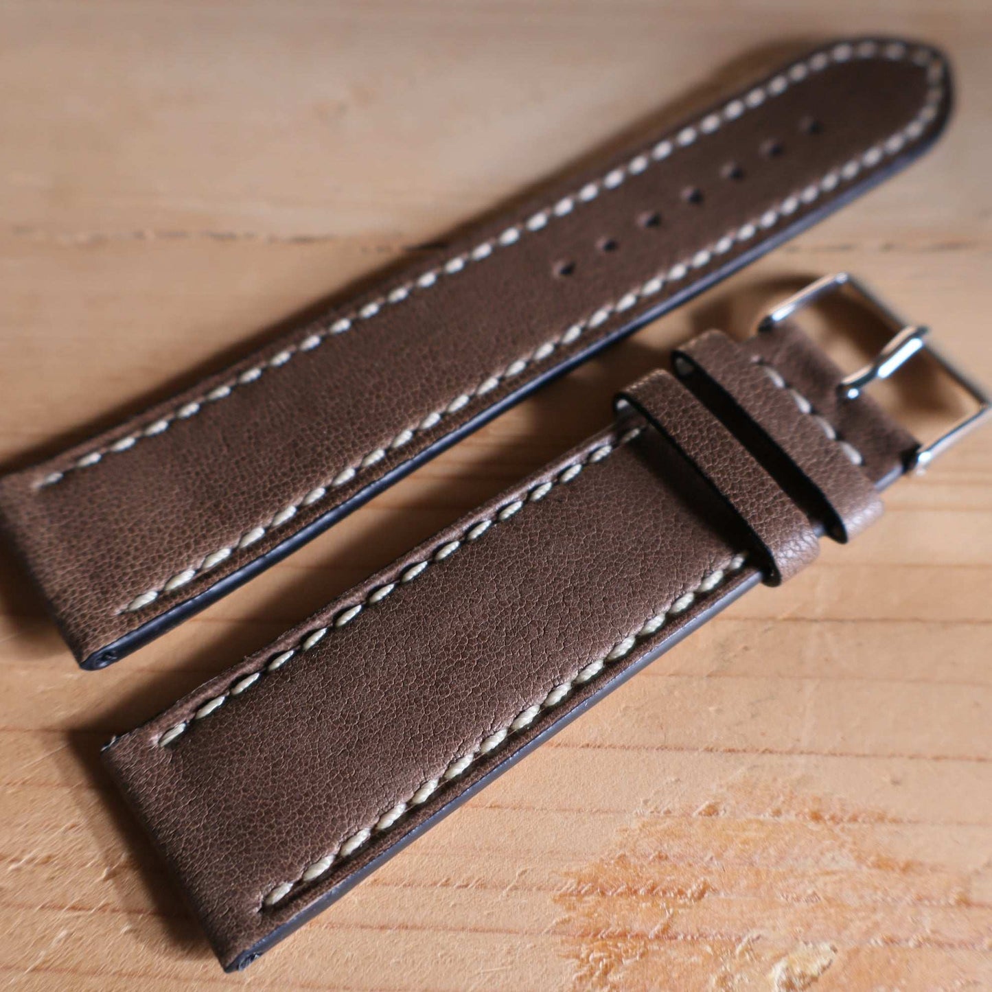 Horlogeband lamsleder Ashford & Rye