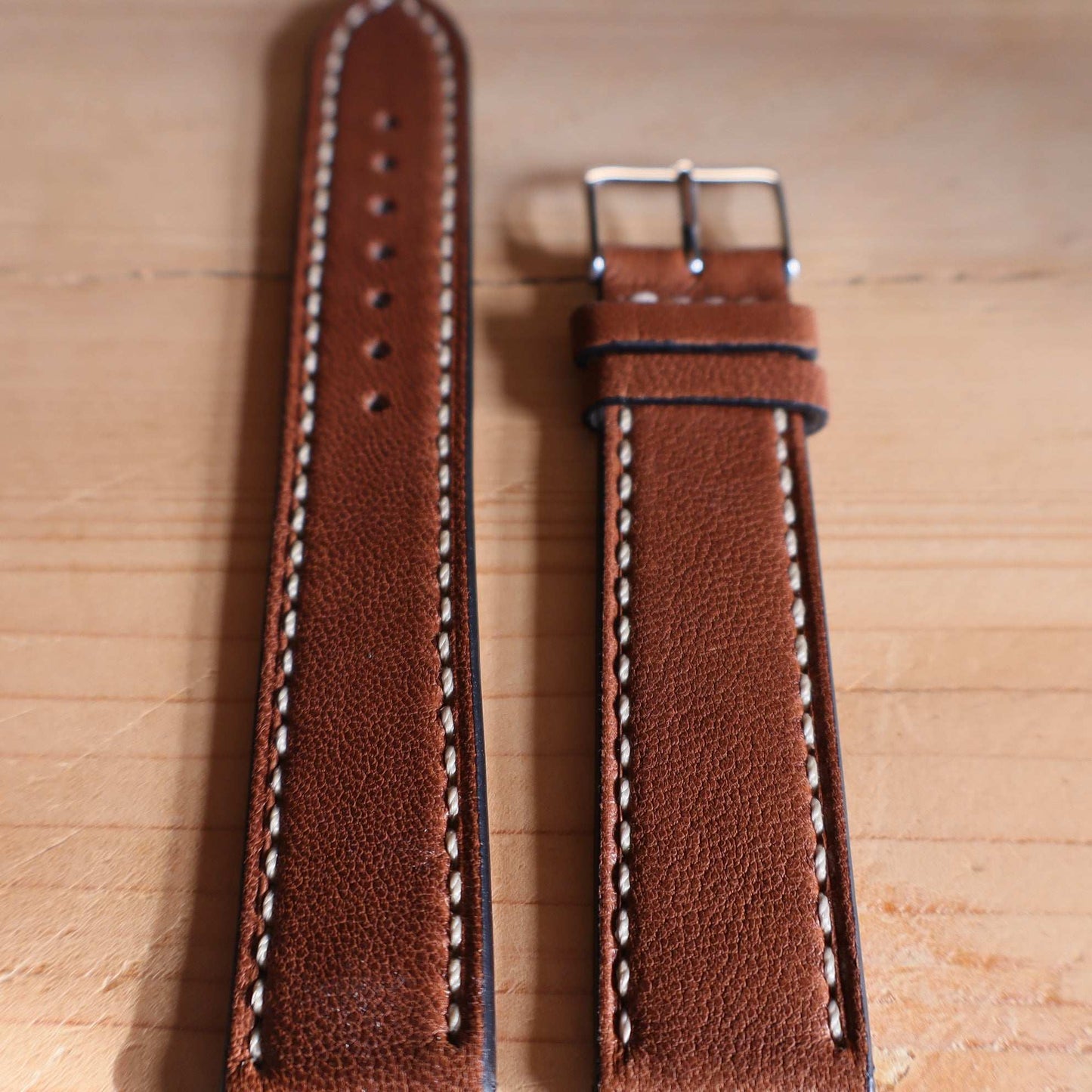 Horlogeband lamsleder Ashford & Rye