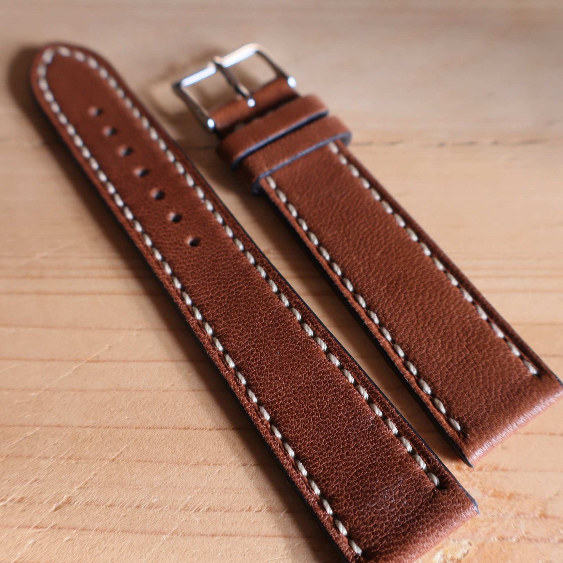 Horlogeband lamsleder Ashford & Rye