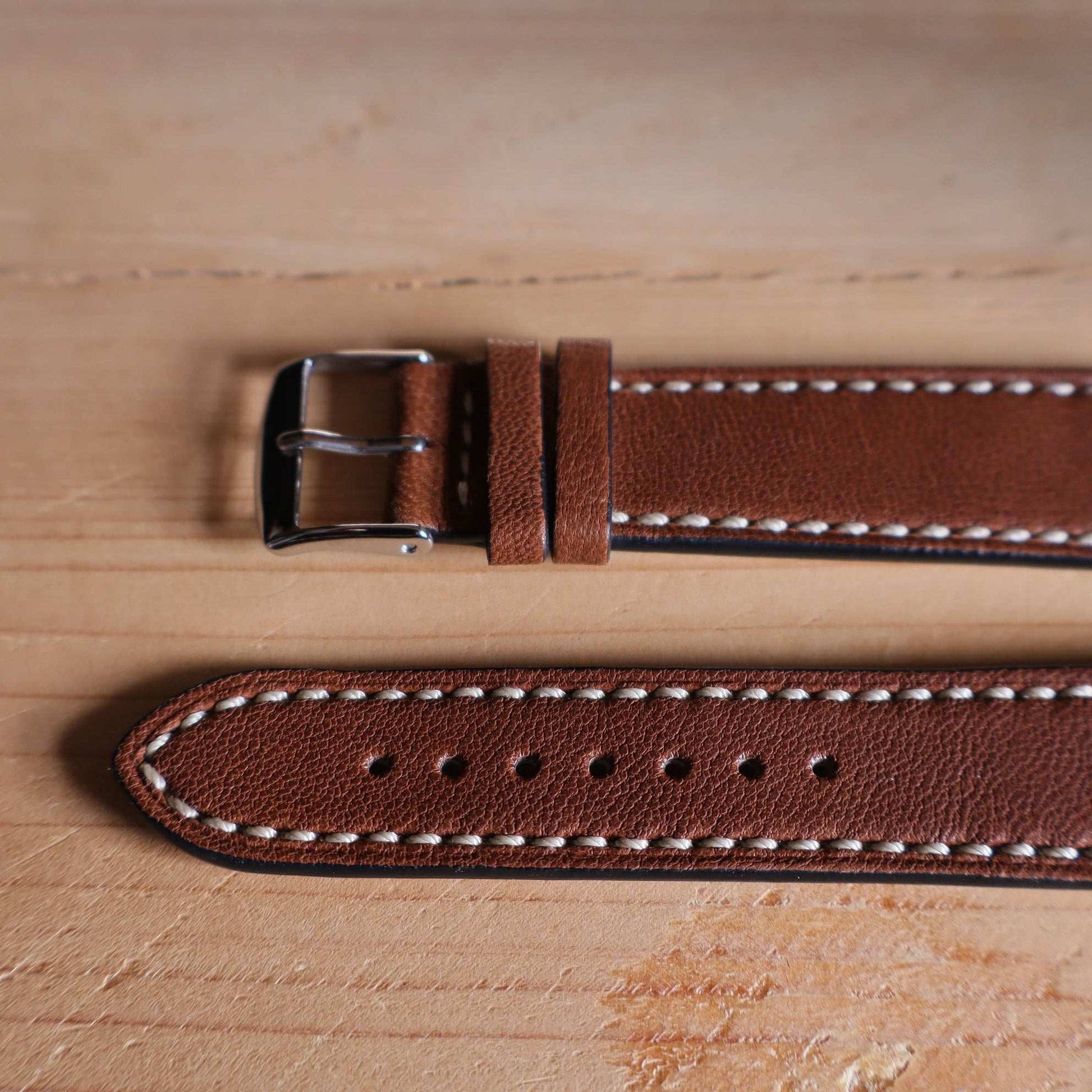 Horlogeband lamsleder Ashford & Rye