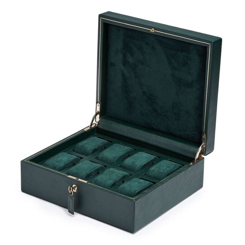 Horlogedoos British Racing 8 horloges Wolf 1834 - Horlogerieshop.nl