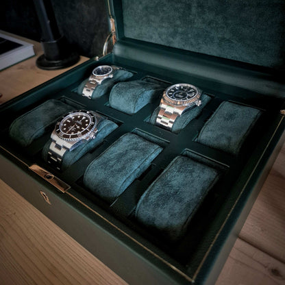 Horlogedoos British Racing 8 horloges Wolf 1834 - Horlogerieshop.nl