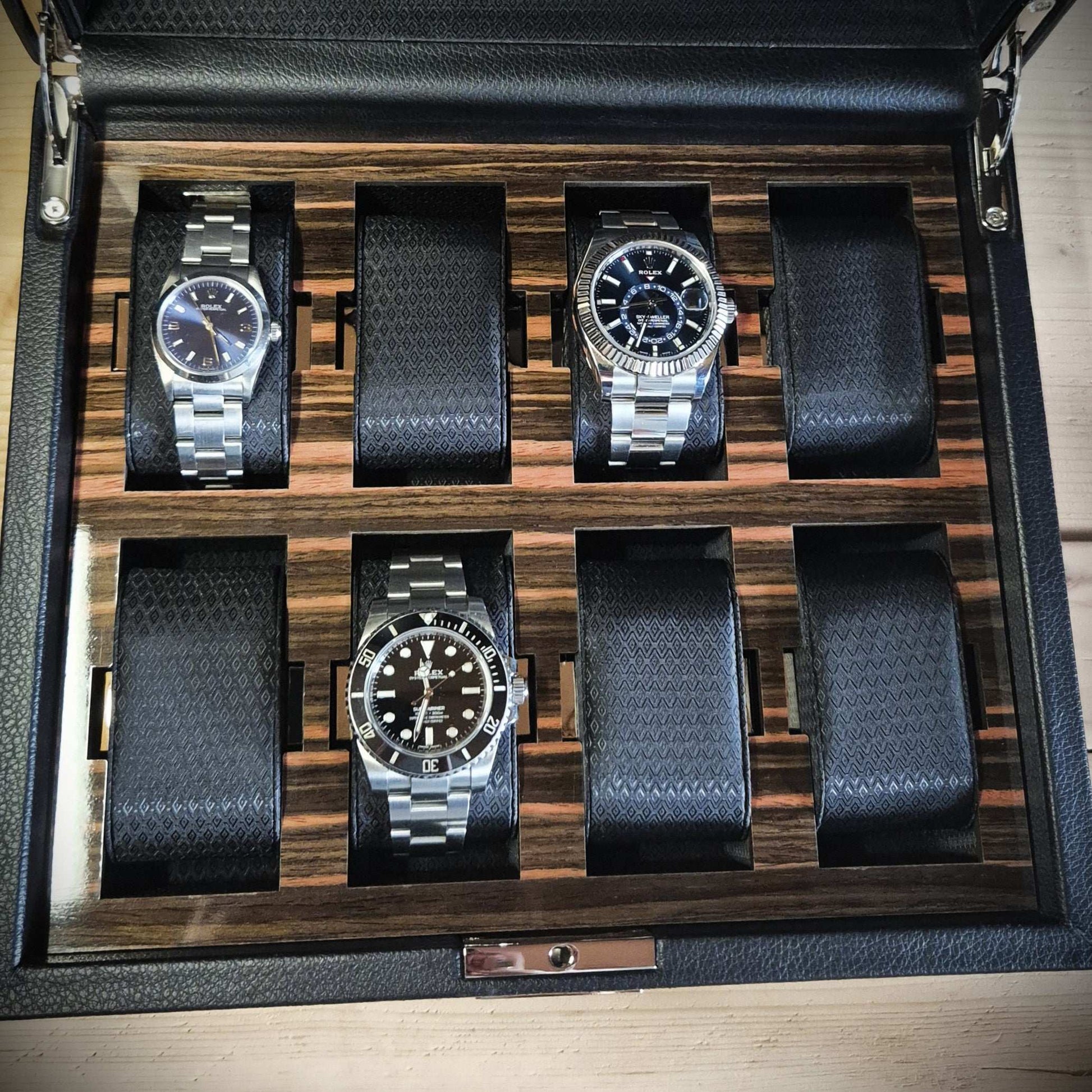 Horlogedoos Roadster 8 horloges Wolf 1834