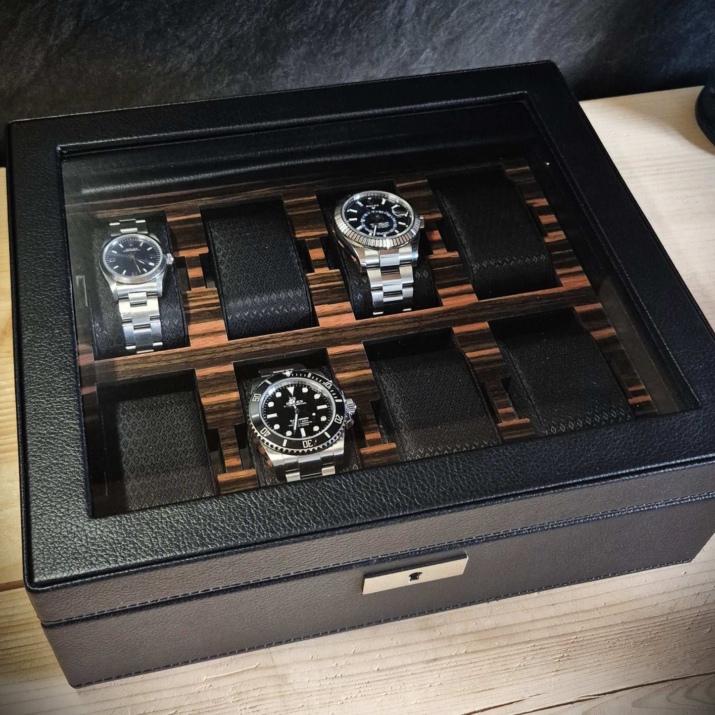 Horlogedoos Roadster 8 horloges Wolf 1834