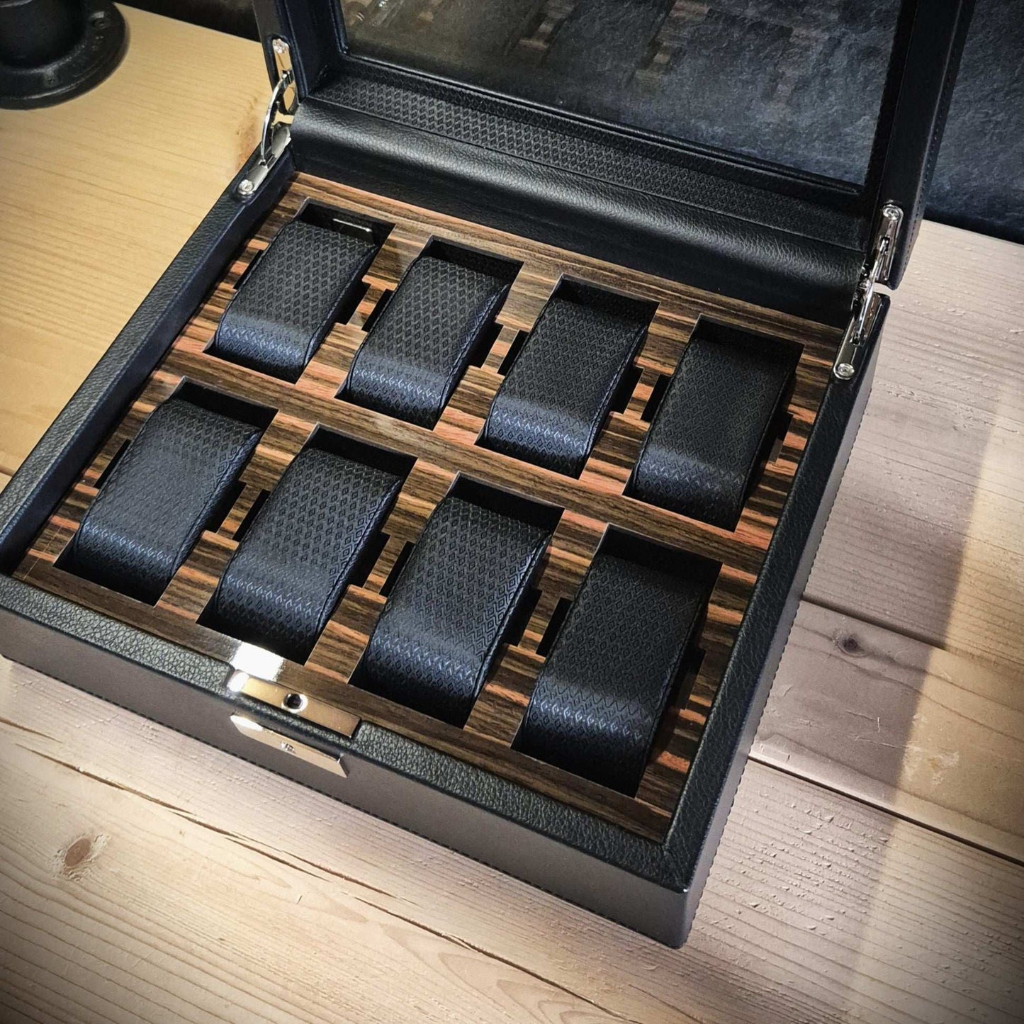 Horlogedoos Roadster 8 horloges Wolf 1834