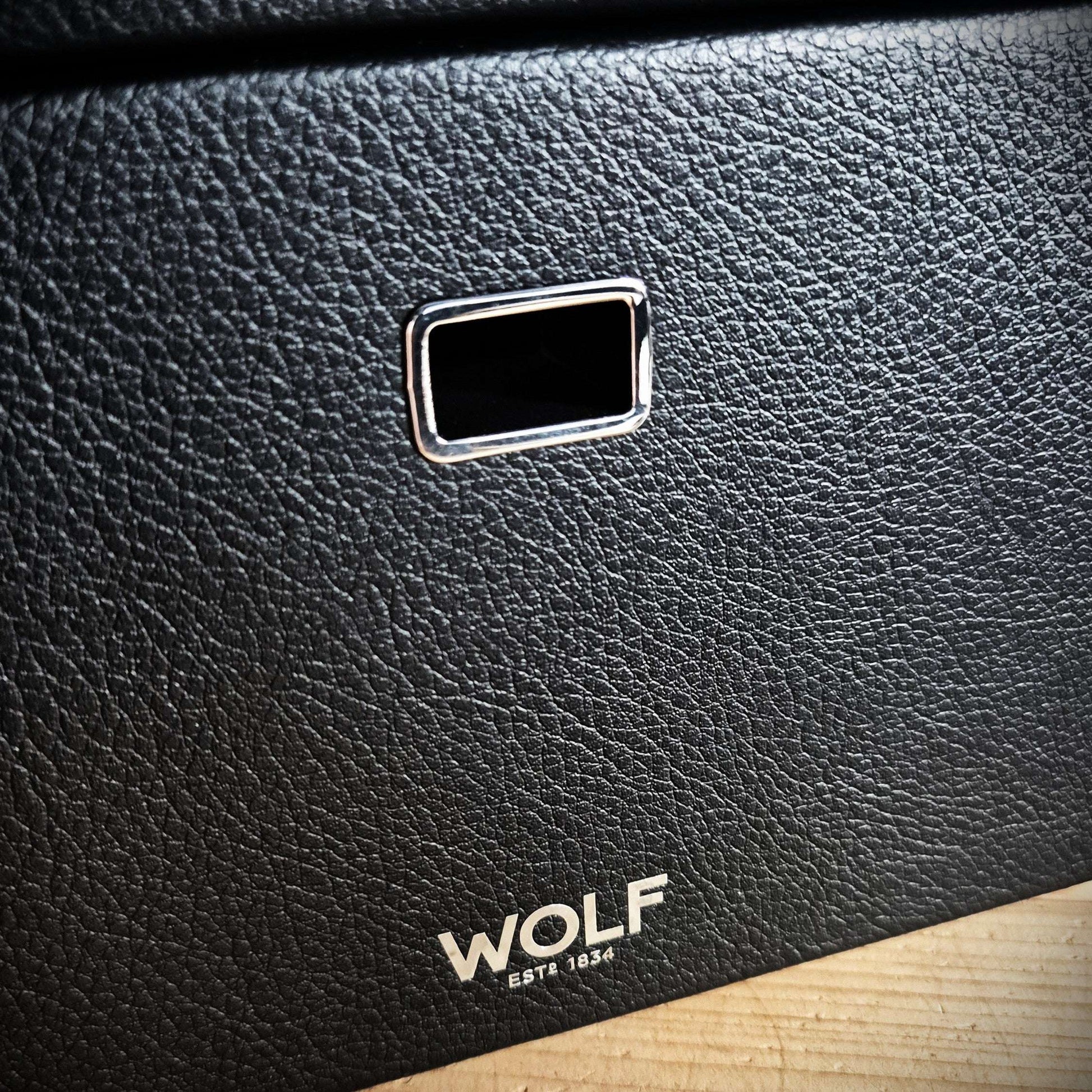 Horlogedoos met lade Roadster 10 horloges Wolf 1834