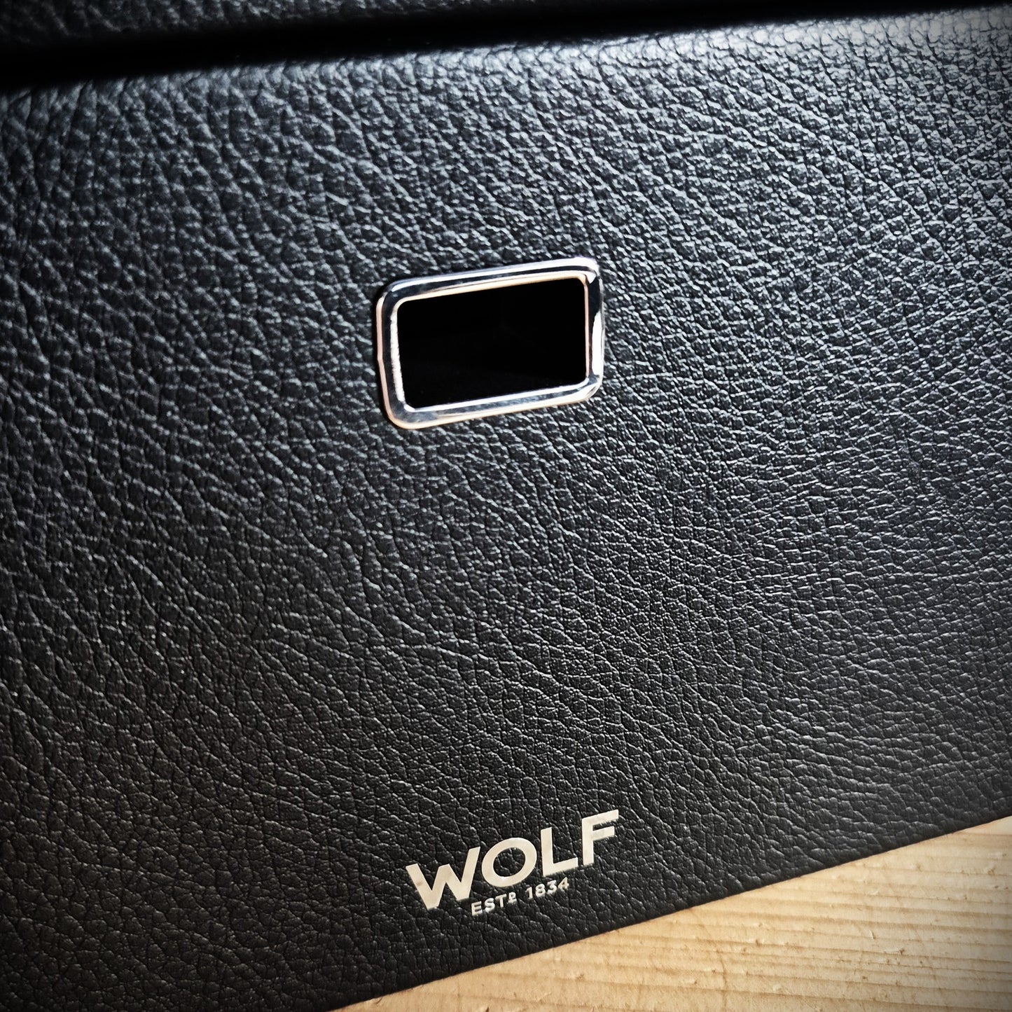 Horlogedoos met lade Roadster 10 horloges Wolf 1834