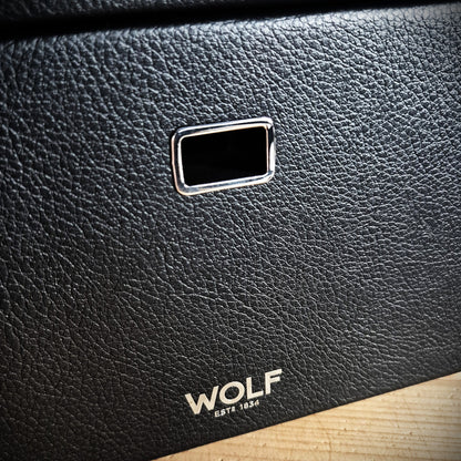 Horlogedoos met lade Roadster 10 horloges Wolf 1834