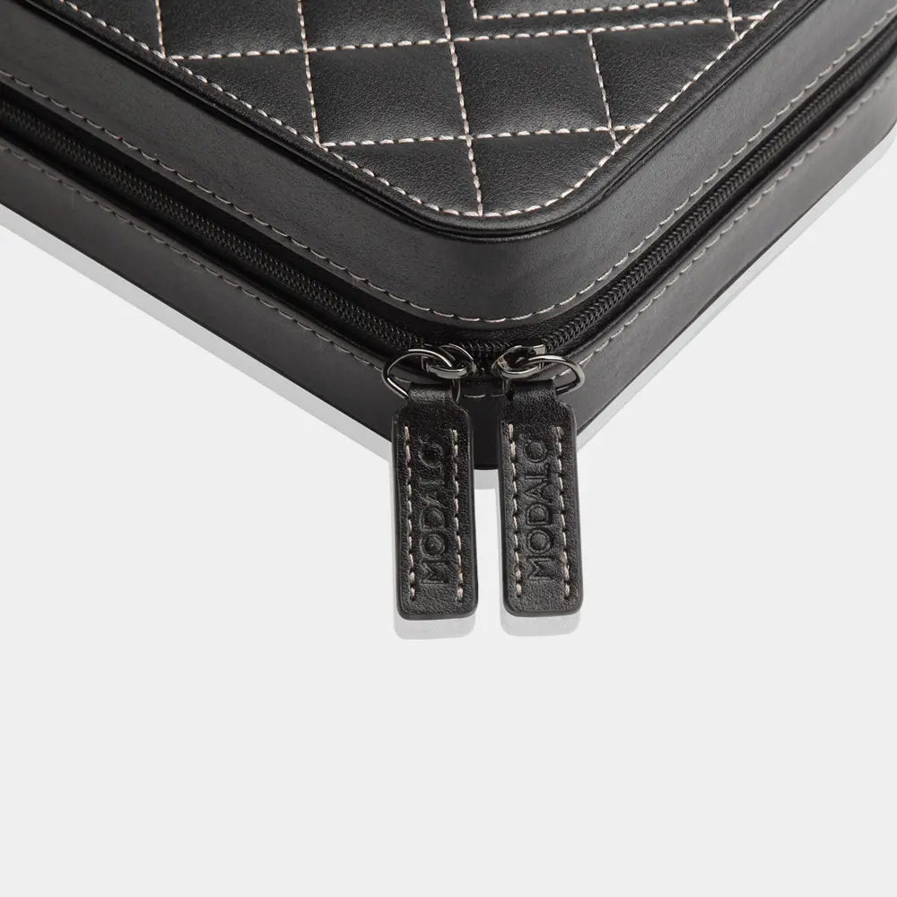 Horloge etui INVIA leder 4 Horloges Modalo - Horlogerieshop.nl