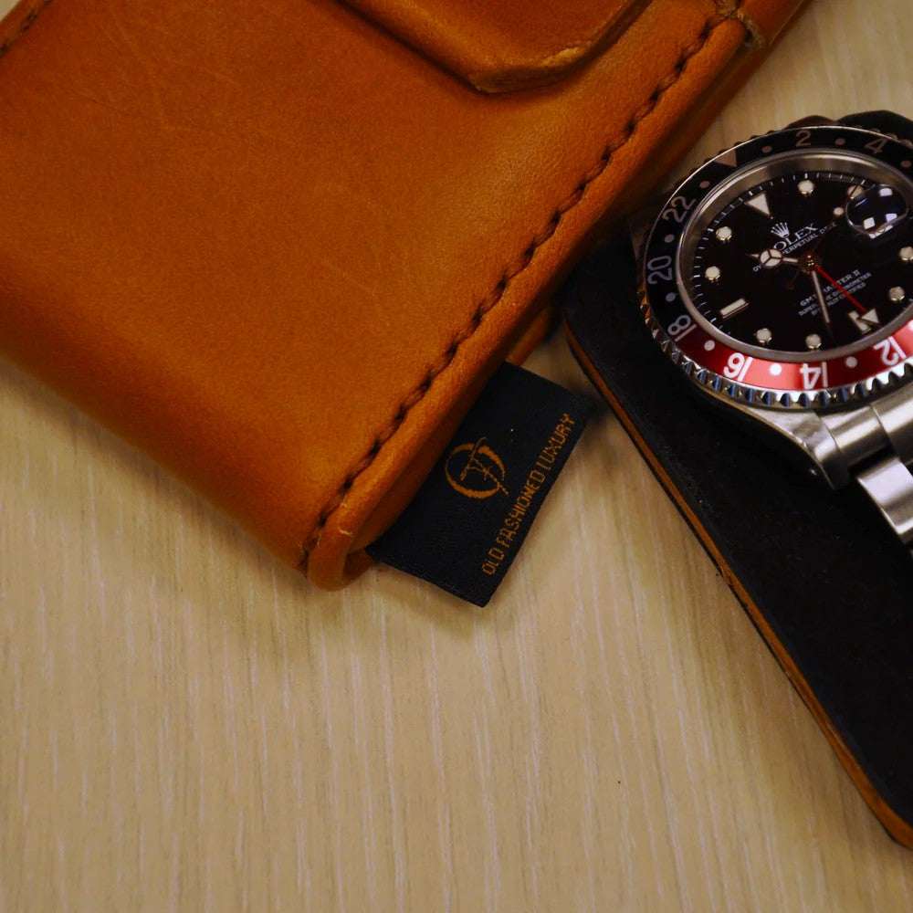 Horloge pouch Bridle Leder 1 horloge Old Fashioned Luxury