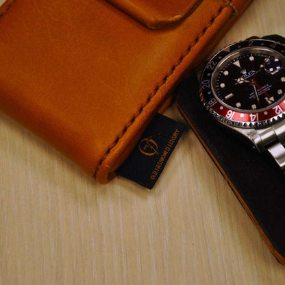 Horloge pouch Bridle Leder 1 horloge Old Fashioned Luxury
