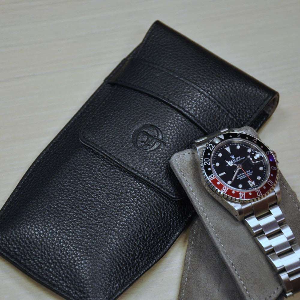 Horloge pouch Leder 1 horloge Old Fashioned Luxury