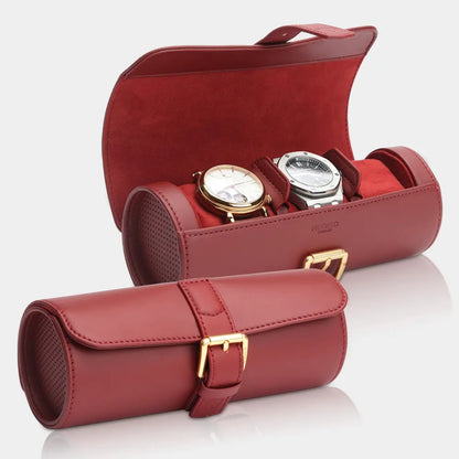 Horlogerol GENIUS leder 3 Horloges Modalo