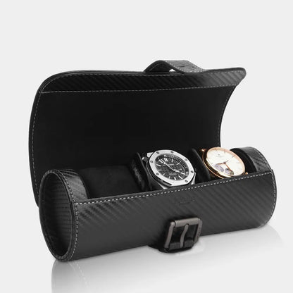 Horlogerol GENIUS leder 3 Horloges Modalo