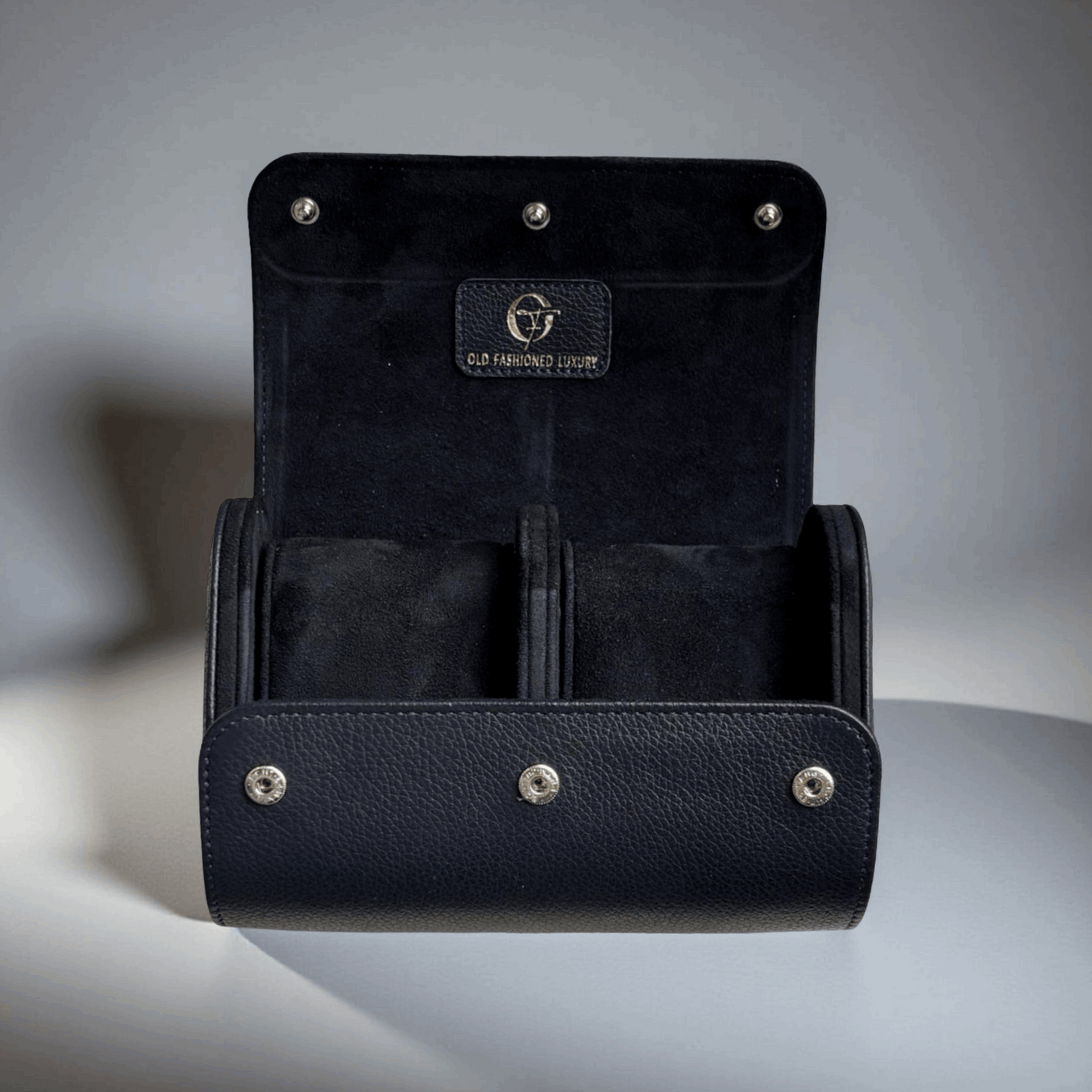 Horlogerol Leder 2 horloges Old Fashioned Luxury