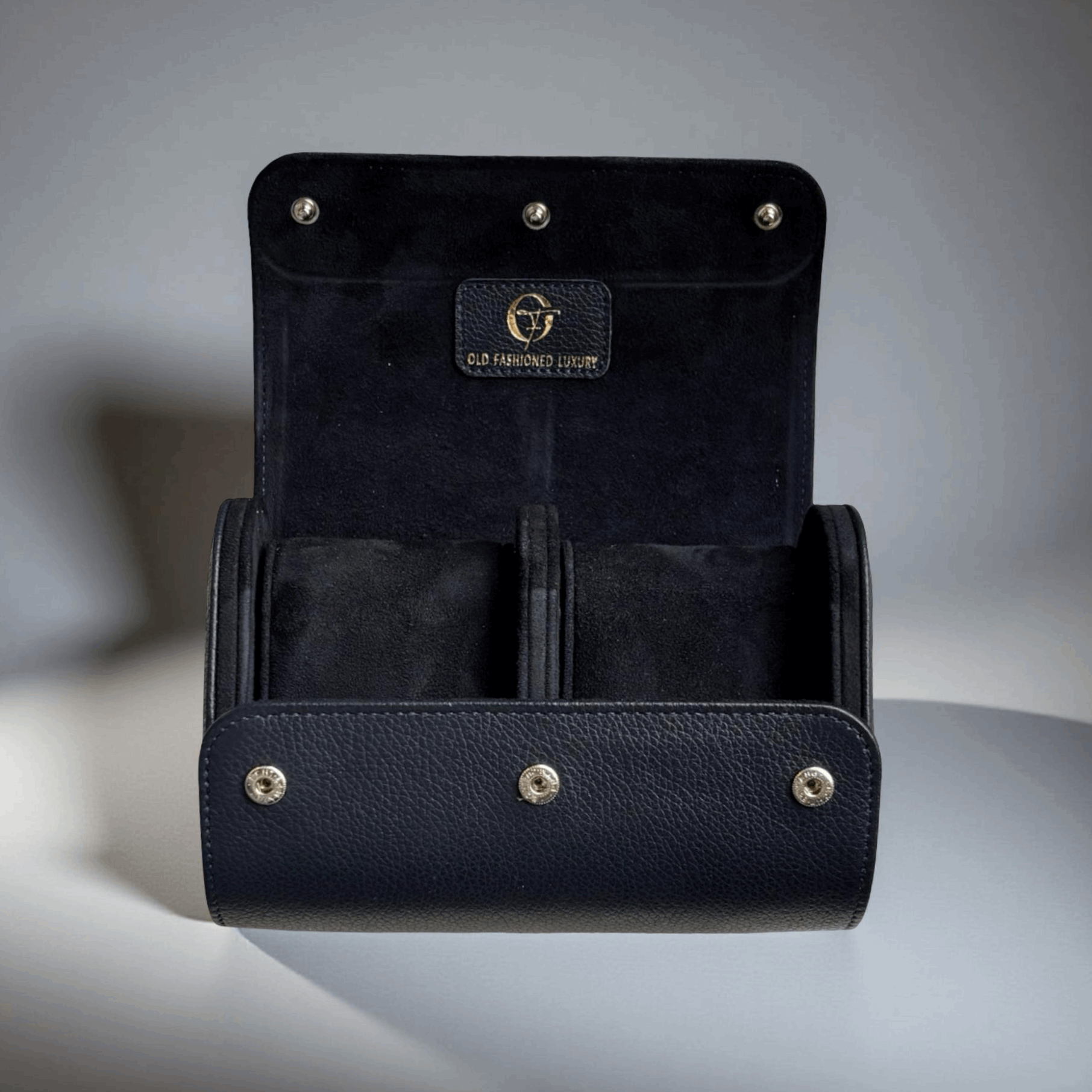 Horlogerol Leder 2 horloges Old Fashioned Luxury