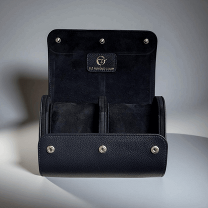 Horlogerol Leder 2 horloges Old Fashioned Luxury