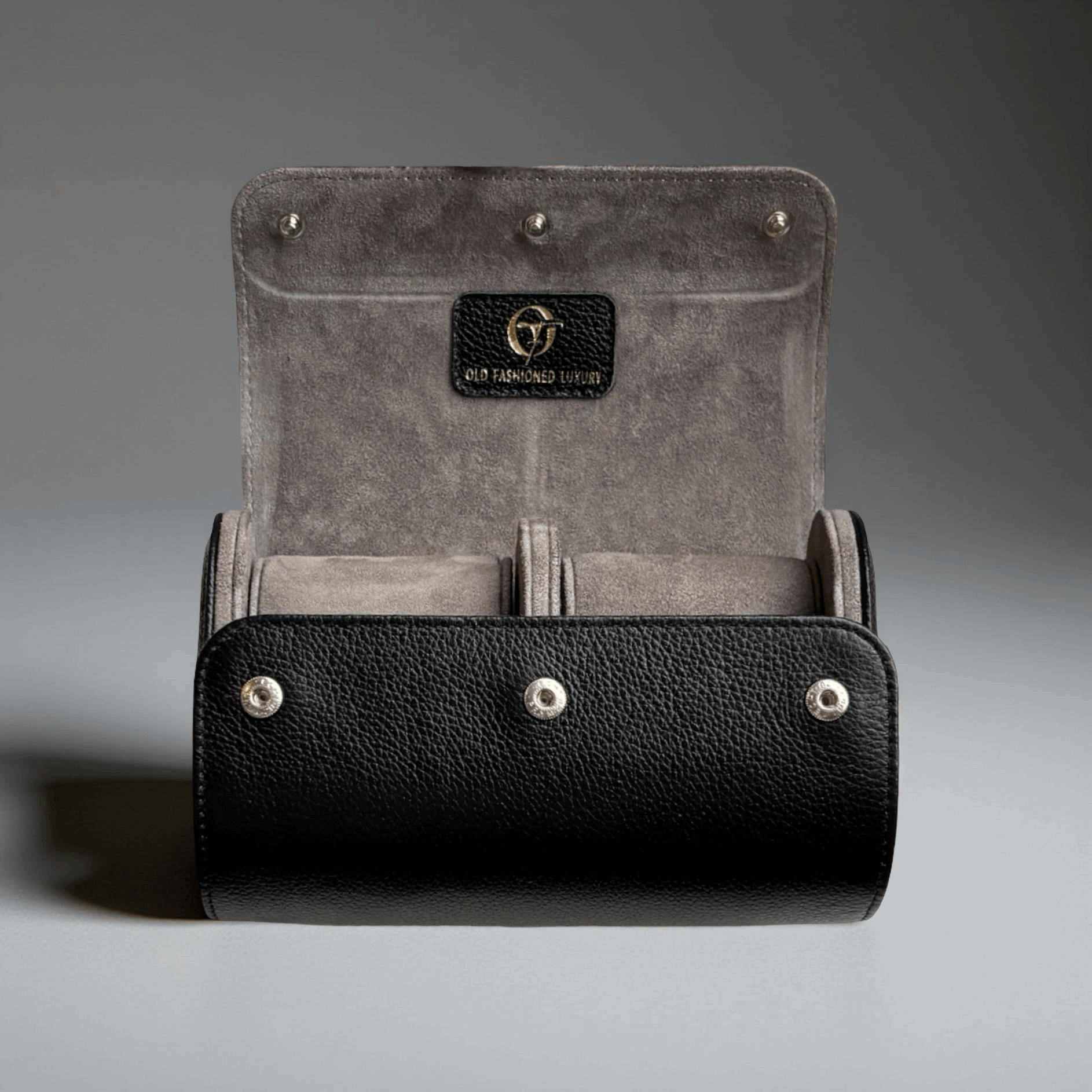 Horlogerol Leder 2 horloges Old Fashioned Luxury