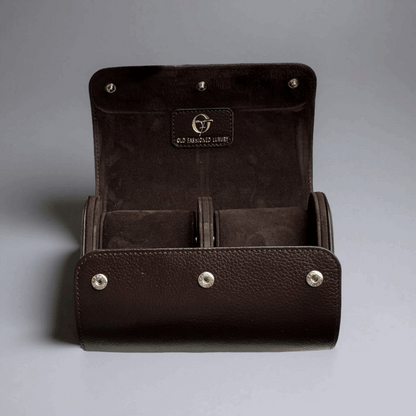 Horlogerol Leder 2 horloges Old Fashioned Luxury