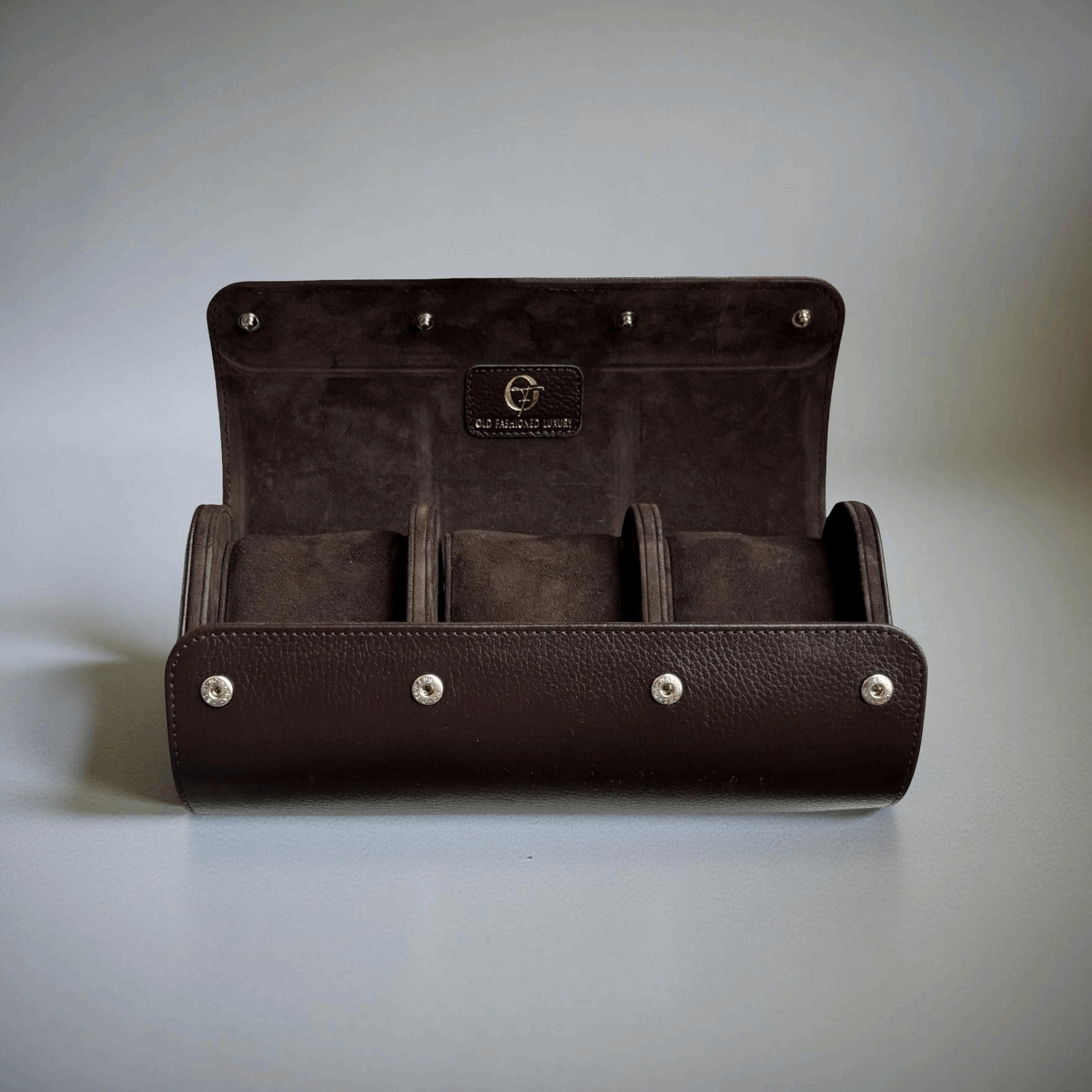 Horlogerol Leder 3 horloges Old Fashioned Luxury