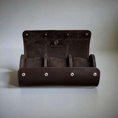 Horlogerol Leder 3 horloges Old Fashioned Luxury