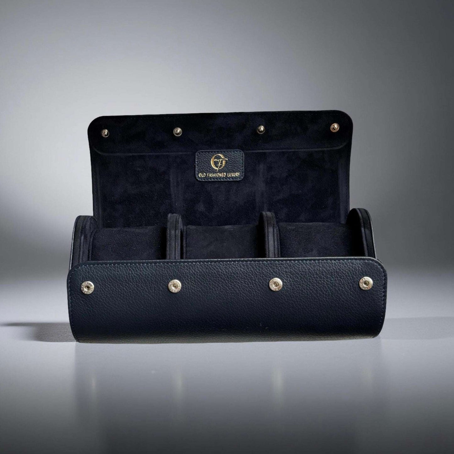 Horlogerol Leder 3 horloges Old Fashioned Luxury