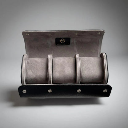 Horlogerol Leder 3 horloges Old Fashioned Luxury - Horlogerieshop.nl